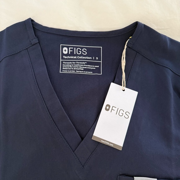 Figs Navy Blue Scrub Set - Picture 2 of 14